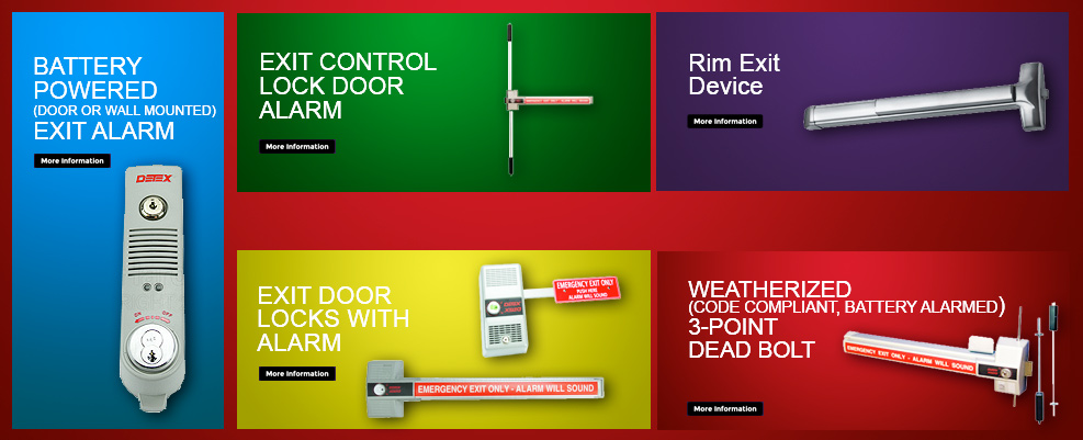 commercial door panic devices Alabama